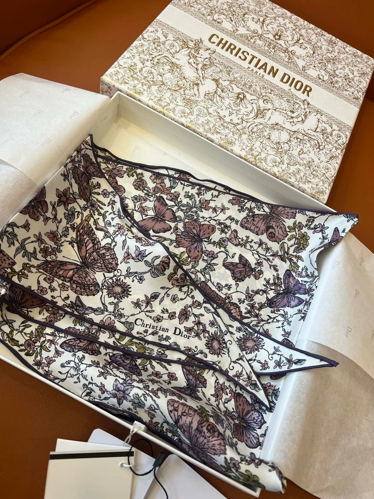 DIOR SCARF 90 CM IN SILK 627640