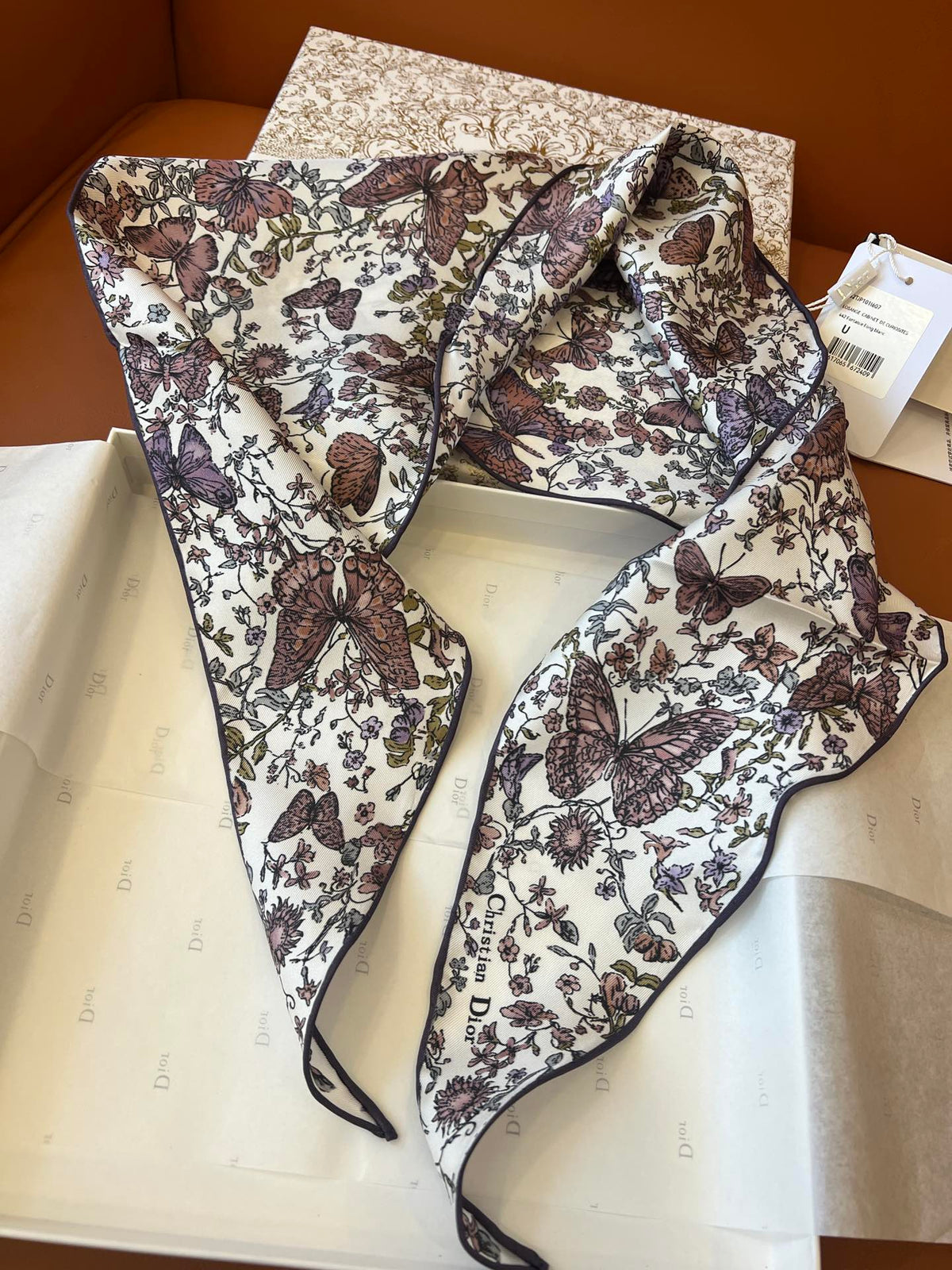 DIOR SCARF 90 CM IN SILK 627640