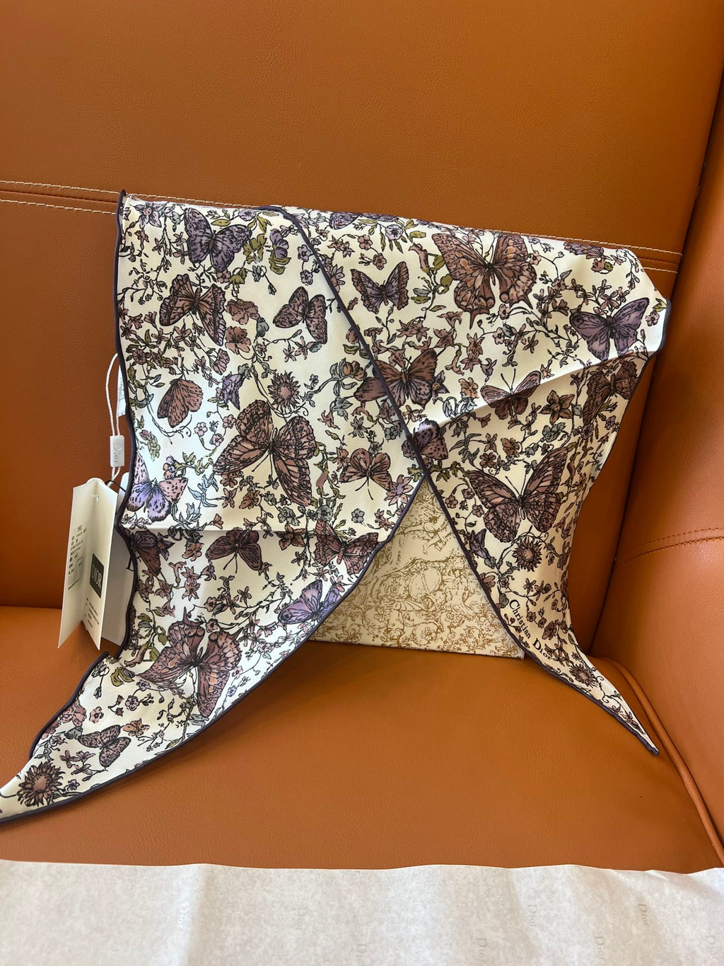 DIOR SCARF 90 CM IN SILK 627640