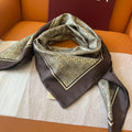 GUCCI 25S SCARF 90 IN SILK 697666