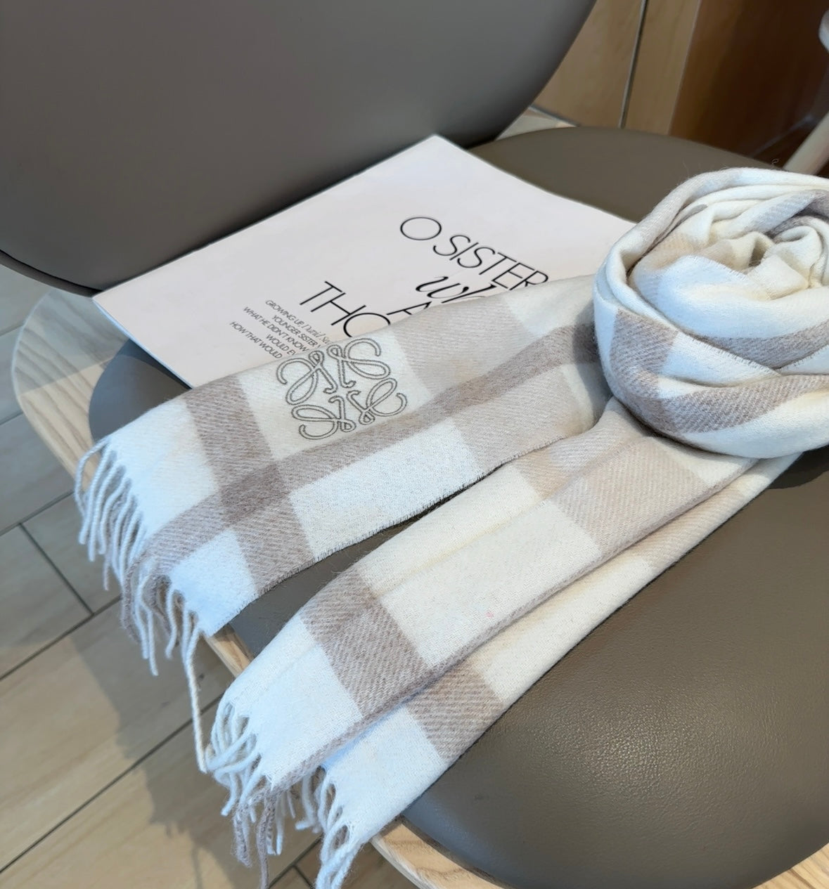 LOEWE 25S SCARF 180 IN CASHMERE 861392