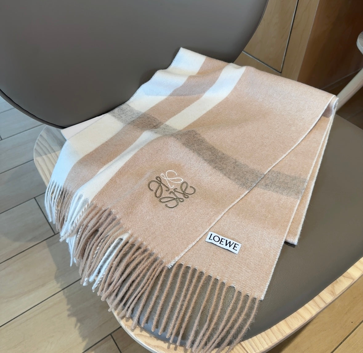 LOEWE 25S SCARF 180 IN CASHMERE 861391