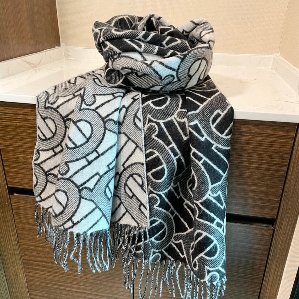 BURBERRY BBR SCARF 200 CM IN CASHMERE 525802