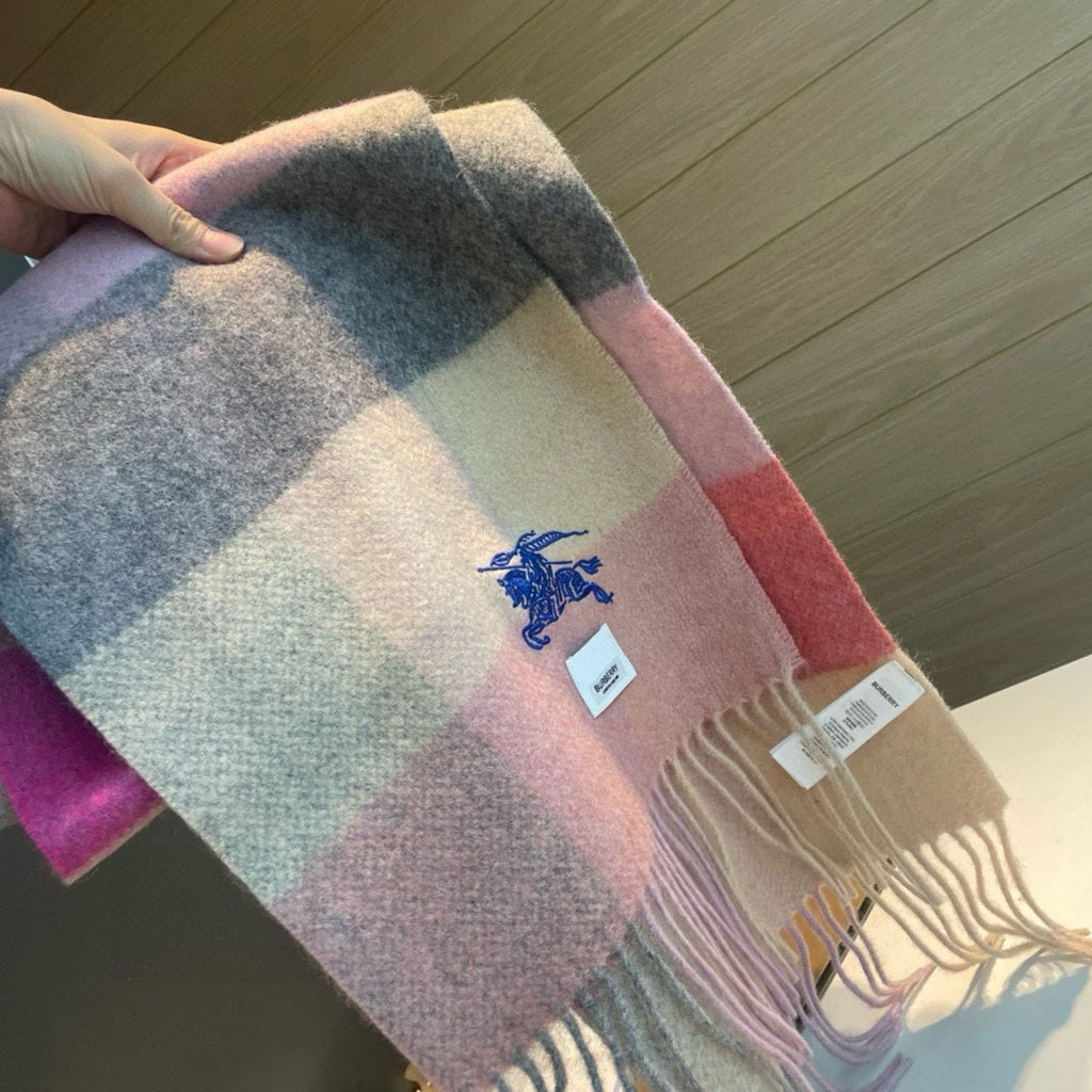 BURBERRY BBR SCARF 200 CM IN CASHMERE 486825