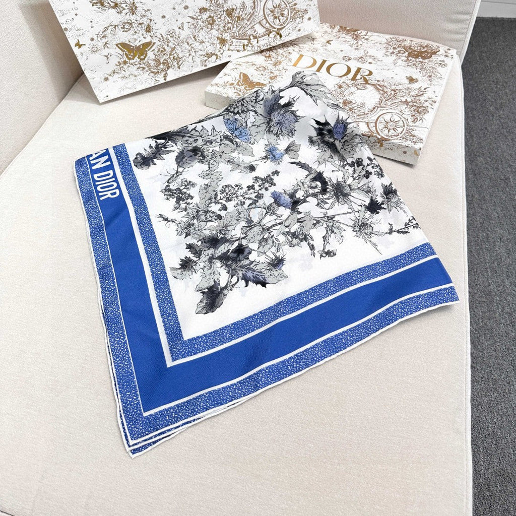 DIOR SCARF 90 CM IN SILK FABRIC 702042