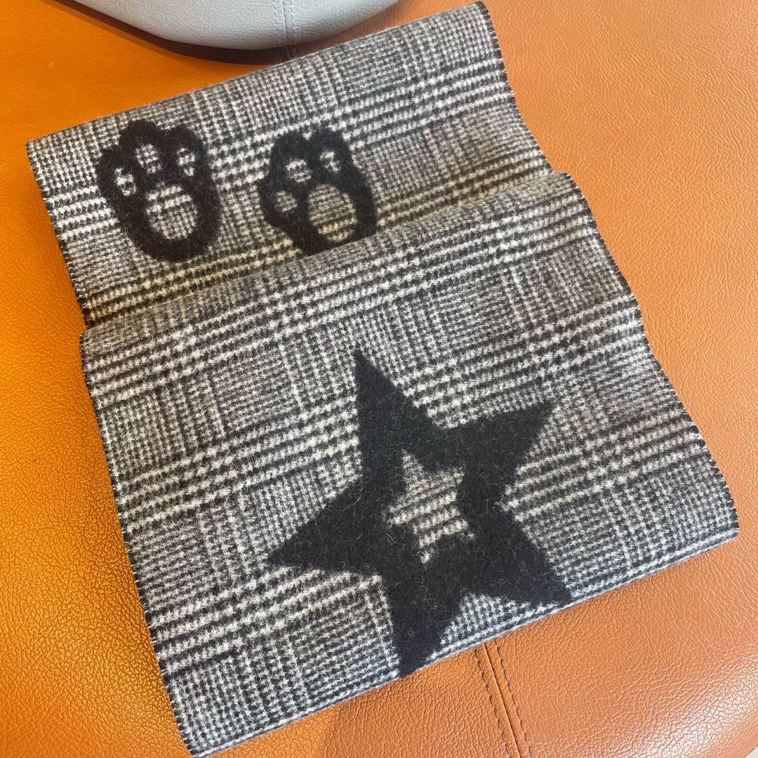BURBERRY BBR SCARF 180 CM IN CASHMERE 540627