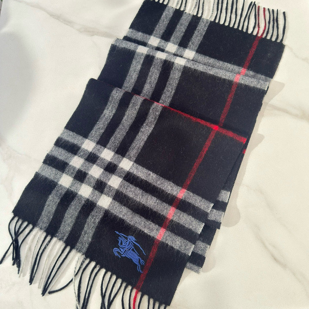 BURBERRY BBR SCARF 180 CM IN CASHMERE 543389