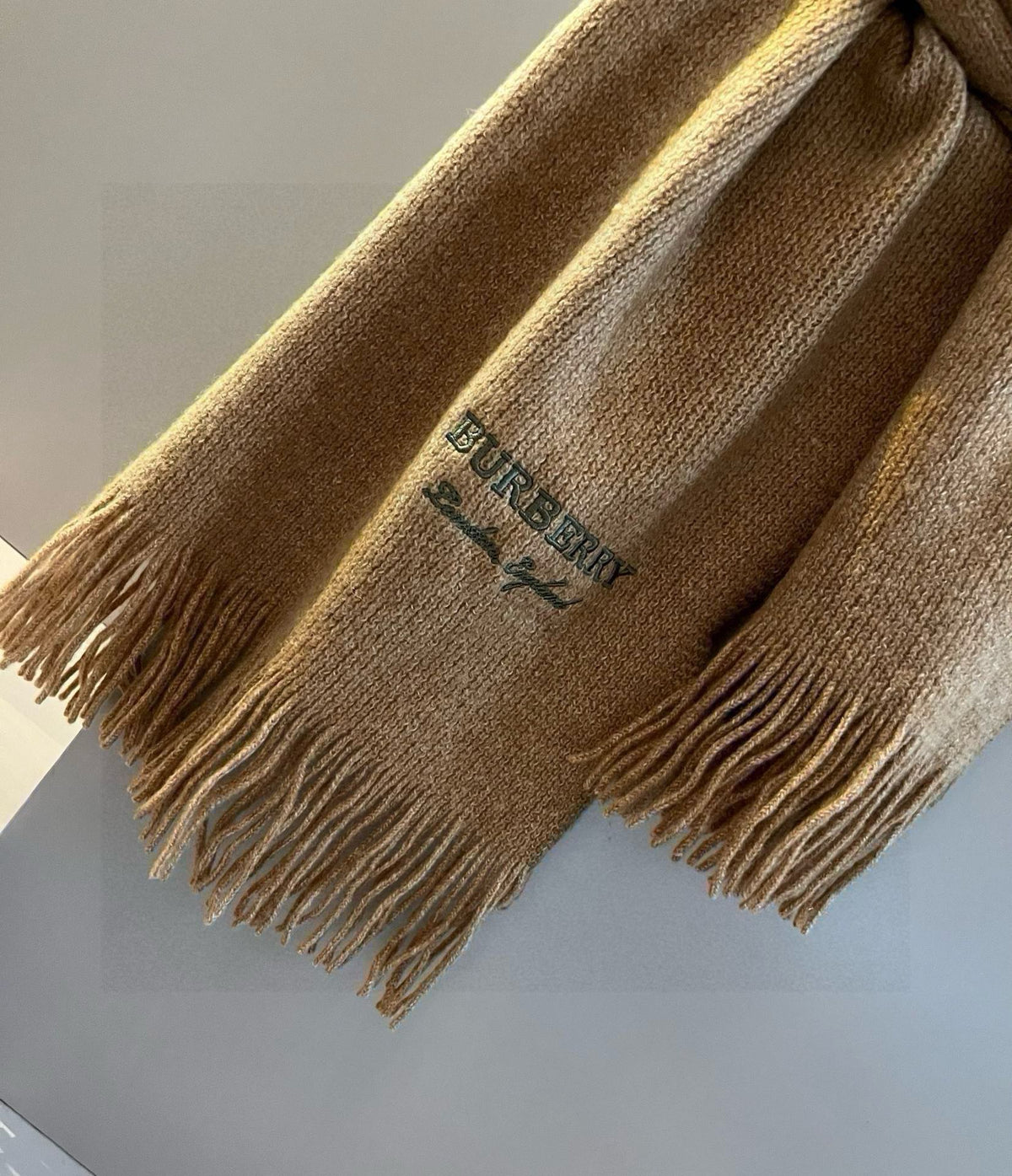 BURBERRY BBR SCARF 180 CM IN CASHMERE 489737
