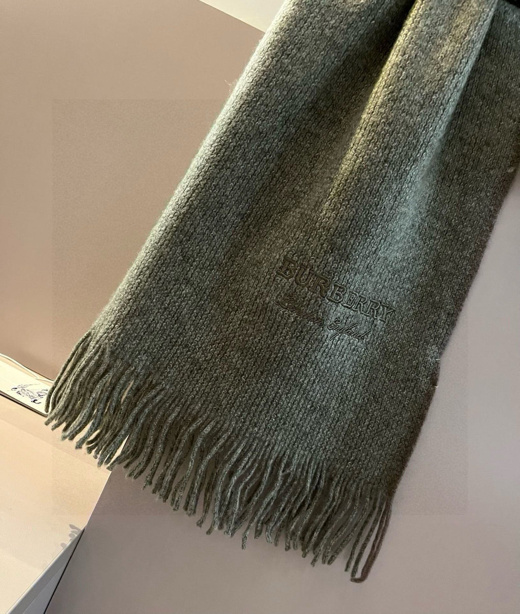 BURBERRY BBR SCARF 180 CM IN CASHMERE 489738